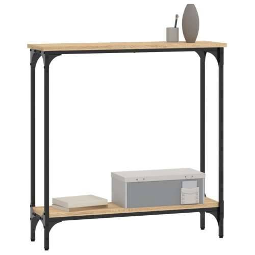 Konzolni stol boja hrasta 75 x 22,5 x 75 cm konstruirano drvo - sonoma hrast 1 75 cm Cijena