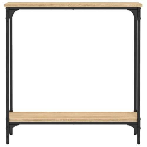 Konzolni stol boja hrasta 75 x 22,5 x 75 cm konstruirano drvo - sonoma hrast 1 75 cm Cijena