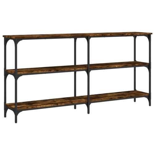Konzolni stol boja hrasta 150x29x75 cm od konstruiranog drva - Dimljeni hrast 1 150 cm Cijena