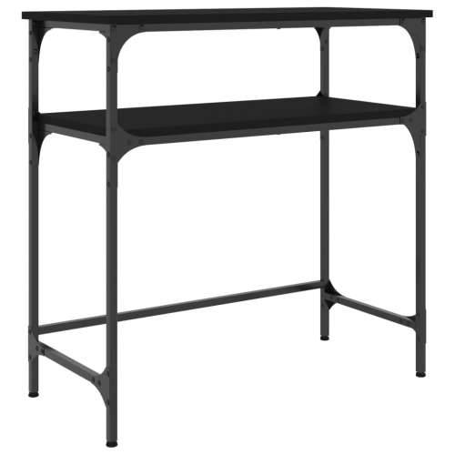 Konzolni stol crni 75 x 35,5 x 75 cm od konstruiranog drva - Crna 1 75 cm Cijena