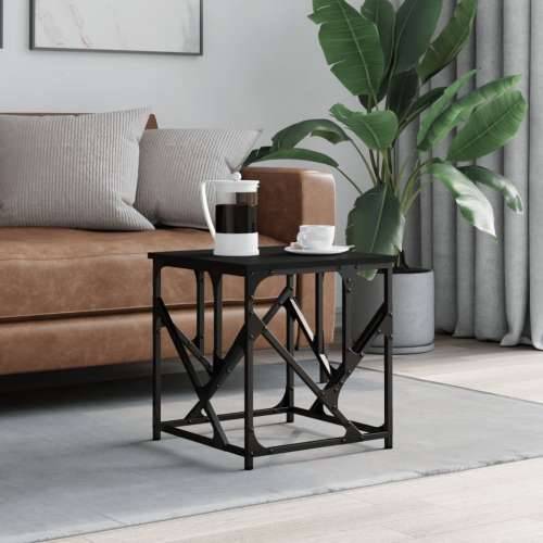 Stolić za kavu crni 45 x 45 x 47,5 cm od konstruiranog drva - Crna 45 x 45 x 47.5 cm 1 Cijena