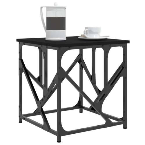 Stolić za kavu crni 45 x 45 x 47,5 cm od konstruiranog drva - Crna 45 x 45 x 47.5 cm 1 Cijena