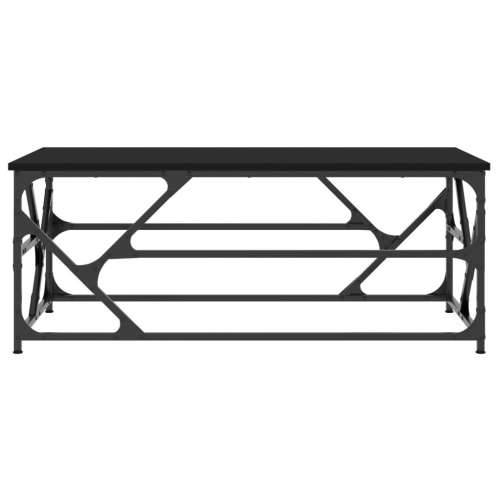 Stolić za kavu crni 100 x 50 x 40 cm konstruirano drvo - Crna 100 x 50 x 40 cm 1 Cijena