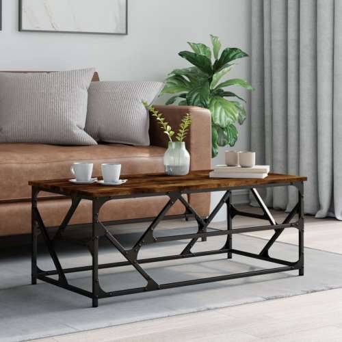 Stolić za kavu boja hrasta 100 x 50 x 40 cm konstruirano drvo - Dimljeni hrast 100 x 50 x 40 cm 1 Cijena