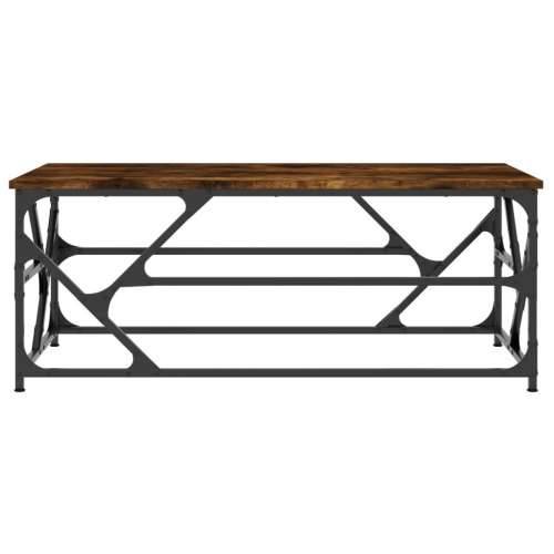 Stolić za kavu boja hrasta 100 x 50 x 40 cm konstruirano drvo - Dimljeni hrast 100 x 50 x 40 cm 1 Cijena
