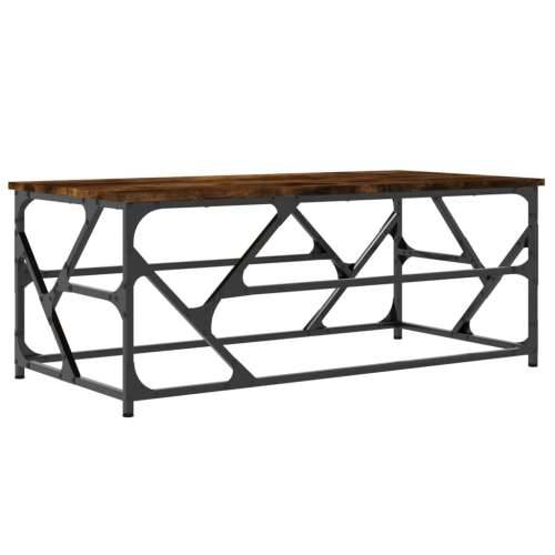 Stolić za kavu boja hrasta 100 x 50 x 40 cm konstruirano drvo - Dimljeni hrast 100 x 50 x 40 cm 1 Cijena