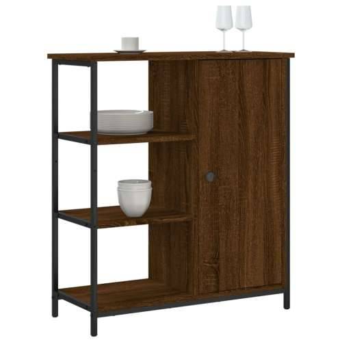 Komoda boja smeđeg hrasta 70 x 30 x 80 cm od konstruiranog drva - Smeđi hrast 1 Cijena