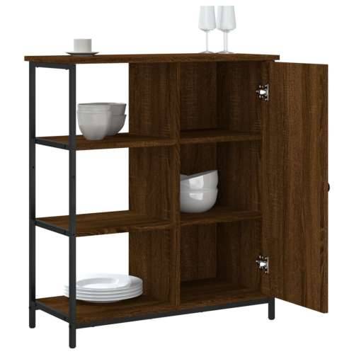 Komoda boja smeđeg hrasta 70 x 30 x 80 cm od konstruiranog drva - Smeđi hrast 1 Cijena