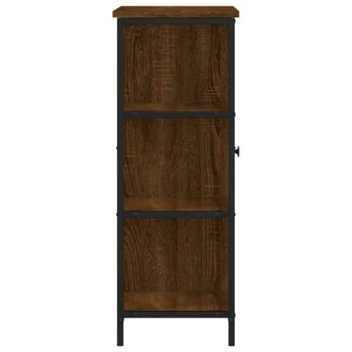 Komoda boja smeđeg hrasta 70 x 30 x 80 cm od konstruiranog drva - Smeđi hrast 1 Cijena