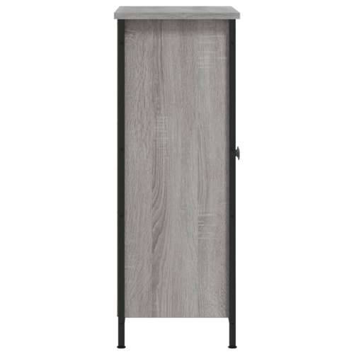 Komoda boja hrasta sonome 70 x 30 x 80 cm od konstruiranog drva - Sivi hrast sonoma 1 Cijena