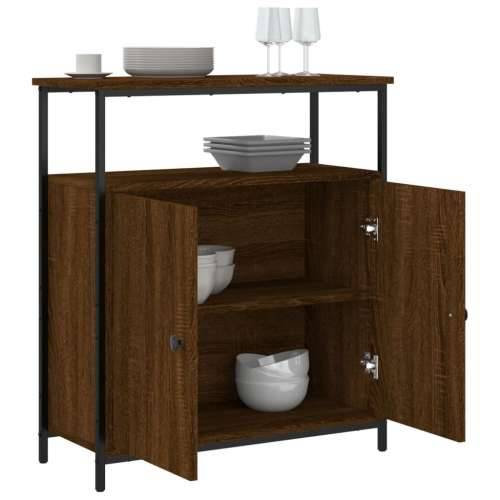 Komoda boja smeđeg hrasta 70 x 30 x 80 cm od konstruiranog drva Smeđi hrast 1 Cijena