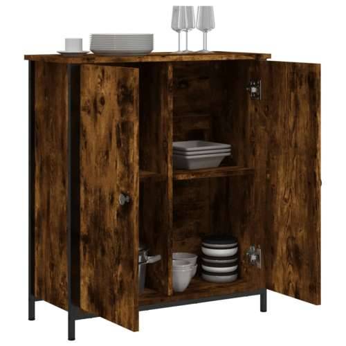 Komoda boja dimljenog hrasta 70 x 30 x 80 cm konstruirano drvo - Dimljeni hrast 1 Cijena