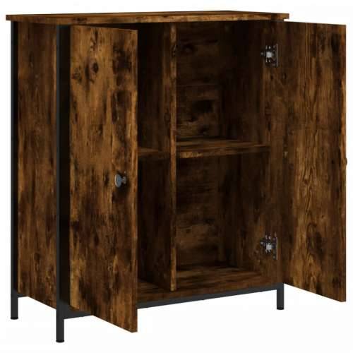 Komoda boja dimljenog hrasta 70 x 30 x 80 cm konstruirano drvo - Dimljeni hrast 1 Cijena