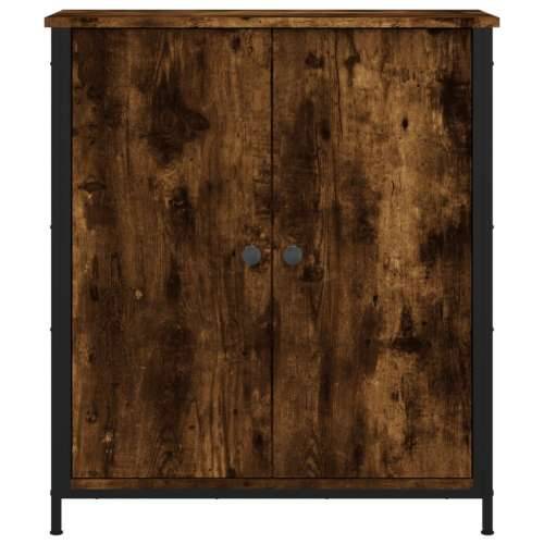 Komoda boja dimljenog hrasta 70 x 30 x 80 cm konstruirano drvo - Dimljeni hrast 1 Cijena
