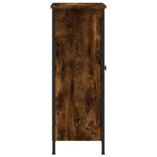Komoda boja dimljenog hrasta 70 x 30 x 80 cm konstruirano drvo - Dimljeni hrast 1 Cijena