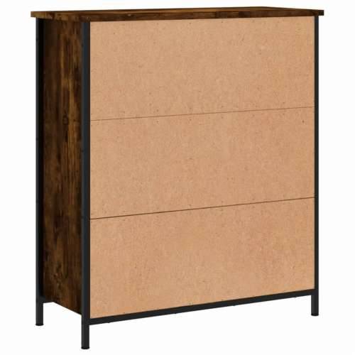 Komoda boja dimljenog hrasta 70 x 30 x 80 cm konstruirano drvo - Dimljeni hrast 1 Cijena
