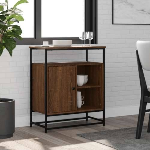 Komoda boja smeđeg hrasta 69 x 35 x 80 cm od konstruiranog drva - Smeđi hrast 1 Cijena