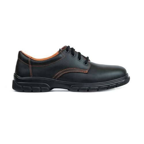 Crne kožne radne cipele s protukliznim đonom, 37-49 Cijena