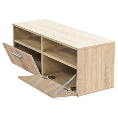 TV ormarići 2 kom od konstruiranog drva 95x35x36 cm boja hrasta - Boja hrasta 2 Cijena