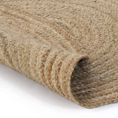Ukrasni pleteni tepih od jute 90 cm okrugli Cijena