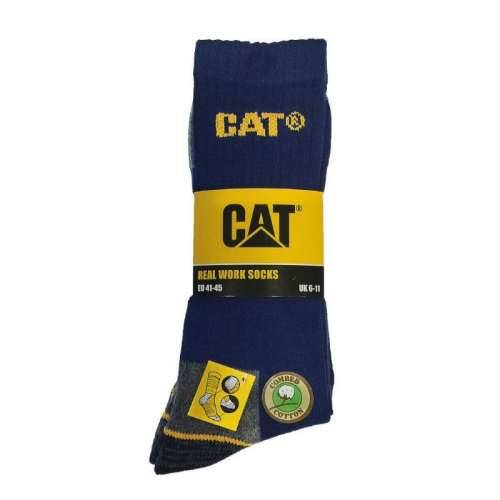 CAT muške radne čarape plave 41/45 3/1 Cijena