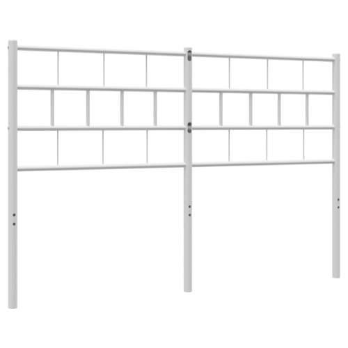 Metalno uzglavlje bijelo 120 cm - Bijela 120 cm 1 Cijena