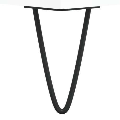 Stolić za kavu sjajni bijeli 100x50x45 cm od konstruiranog drva - Visoko sjajno bijela 1 Cijena