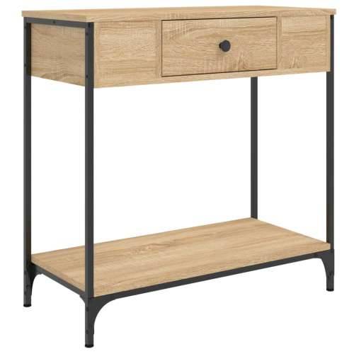 Konzolni stol boja hrasta 75 x 34,5 x 75 cm konstruirano drvo sonoma hrast 1 75 cm Cijena