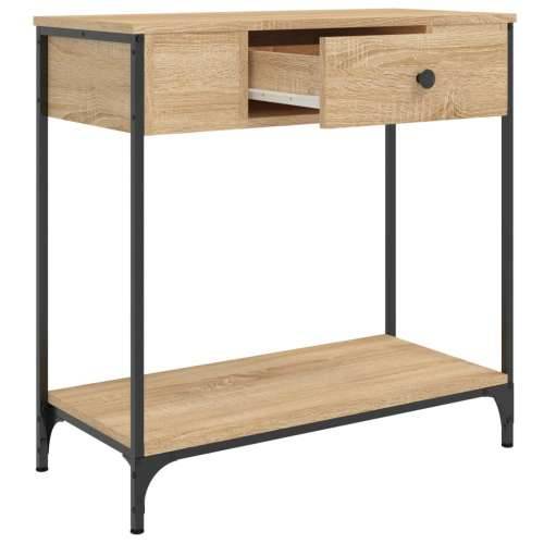 Konzolni stol boja hrasta 75 x 34,5 x 75 cm konstruirano drvo - sonoma hrast 1 75 cm Cijena