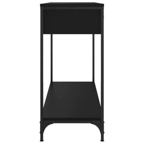 Konzolni stol crni 100 x 34,5 x 75 cm od konstruiranog drva - Crna 1 100 cm Cijena