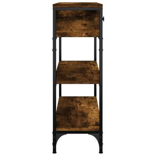 Konzolni stol boja hrasta 72,5 x 25 x 75 cm konstruirano drvo - Dimljeni hrast 1 72.5 cm Cijena