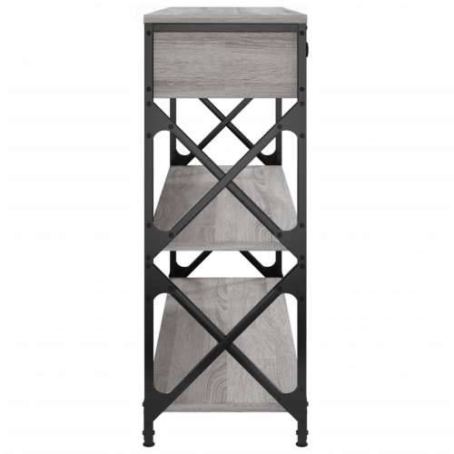 Konzolni stol boja hrasta sonome 100x28x75 cm konstruirano drvo - Sivi hrast sonoma 1 100 cm Cijena