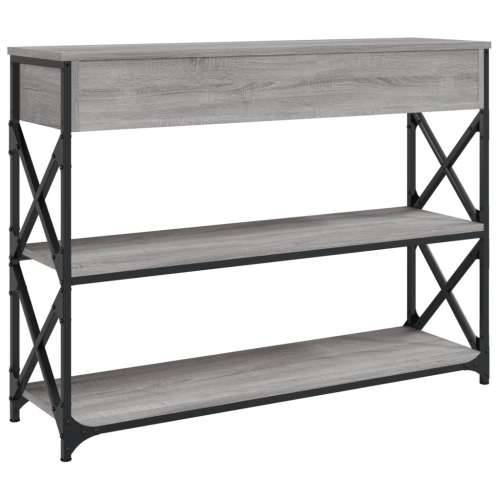 Konzolni stol boja hrasta sonome 100x28x75 cm konstruirano drvo - Sivi hrast sonoma 1 100 cm Cijena