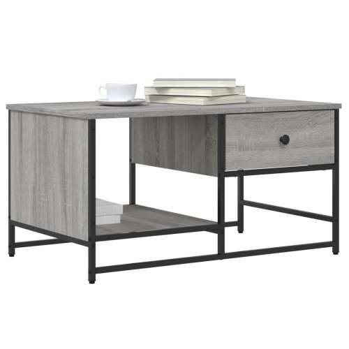 Stolić za kavu boja hrasta 85,5x51x45 cm konstruirano drvo Sivi hrast sonoma 1 Cijena