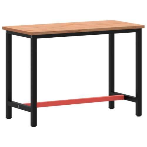 Radni stol 115x55x81,5 cm od masivne bukovine i metala Cijena