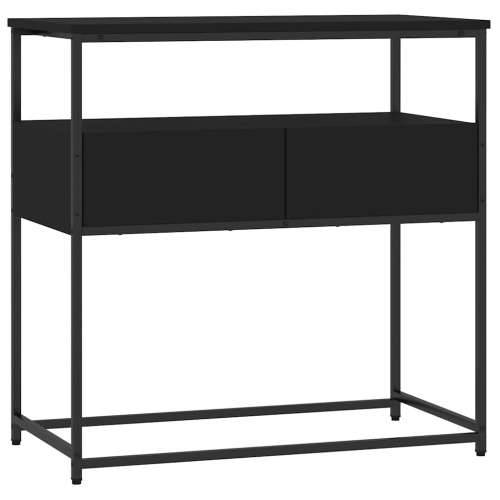Konzolni stol crni 75 x 40 x 75 cm od konstruiranog drva - Crna 1 75 cm Cijena