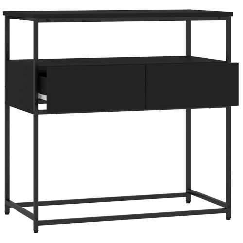Konzolni stol crni 75 x 40 x 75 cm od konstruiranog drva - Crna 1 75 cm Cijena