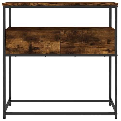 Konzolni stol boja hrasta 75 x 40 x 75 cm konstruirano drvo - Dimljeni hrast 1 75 cm Cijena