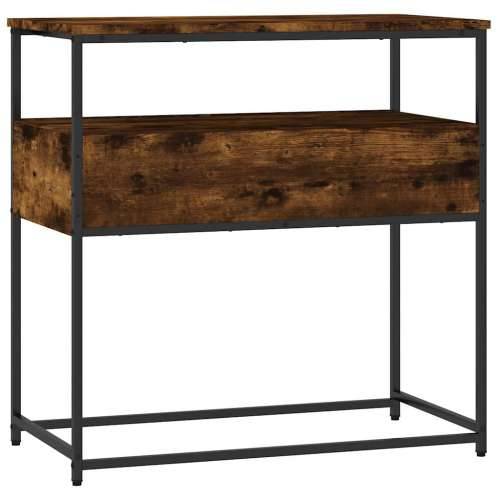 Konzolni stol boja hrasta 75 x 40 x 75 cm konstruirano drvo - Dimljeni hrast 1 75 cm Cijena