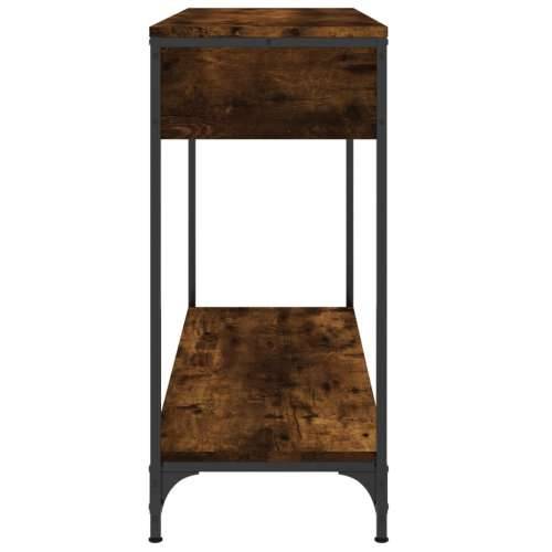 Konzolni stol boja hrasta 100 x 34,5 x 75 cm konstruirano drvo - Dimljeni hrast 1 100 cm Cijena