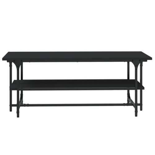 Stolić za kavu crni 100 x 50 x 40 cm konstruirano drvo - Crna 1 Cijena
