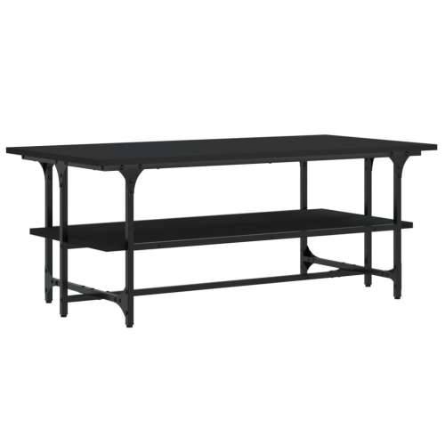 Stolić za kavu crni 100 x 50 x 40 cm konstruirano drvo - Crna 1 Cijena