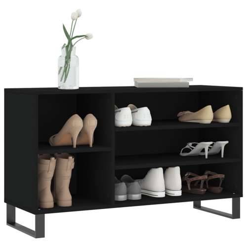 Ormarić za cipele crni 102 x 36 x 60 cm od konstruiranog drva - Crna 1 Cijena