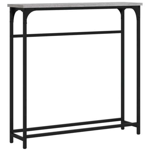 Konzolni stol siva boja hrasta 75x19,5x75 cm konstruirano drvo - Sivi hrast sonoma 1 Cijena