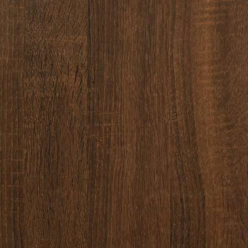 Konzolni stol smeđa boja hrasta 75x40x75 cm konstruirano drvo - Smeđi hrast 1 75 cm Cijena