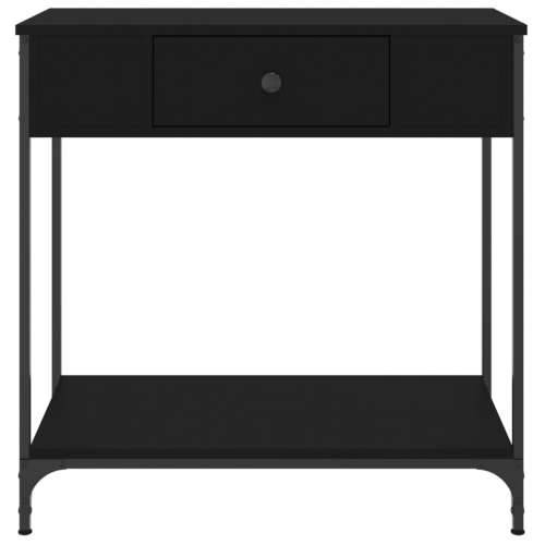 Konzolni stol crni 75 x 34,5 x 75 cm od konstruiranog drva - Crna 1 75 cm Cijena