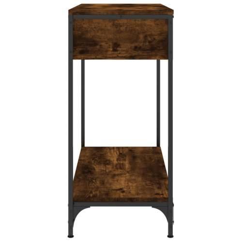 Konzolni stol boja hrasta 75 x 34,5 x 75 cm konstruirano drvo - Dimljeni hrast 1 75 cm Cijena