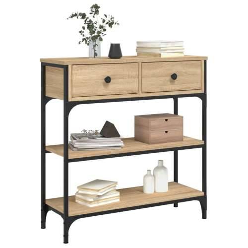 Konzolni stol boja hrasta sonome 72,5x25x75cm konstruirano drvo - sonoma hrast 1 72.5 cm Cijena