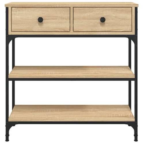 Konzolni stol boja hrasta sonome 72,5x25x75cm konstruirano drvo - sonoma hrast 1 72.5 cm Cijena