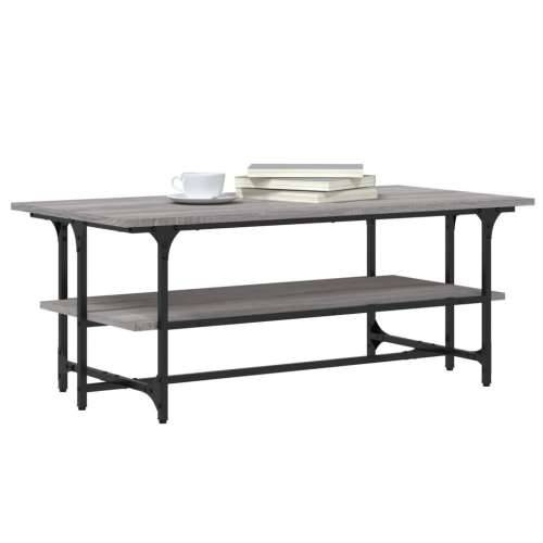 Stolić za kavu boja hrasta 100 x 50 x 40 cm konstruirano drvo - Sivi hrast sonoma 1 Cijena